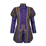 Déguisement de Prince Aristocratique Médiévale Renaissance Violette Homme