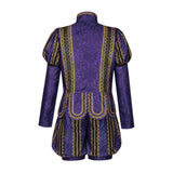 Déguisement de Prince Aristocratique Médiévale Renaissance Violette Homme