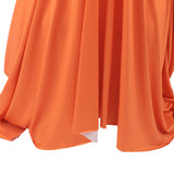 Déguisement Enfant Cape Orange Fantôme Citrouille Costume d'Halloween
