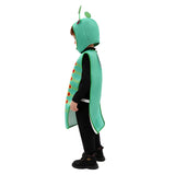 Déguisement Enfant Chenille Costume Vert pour Halloween Carnaval