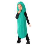 Déguisement Enfant Cornichon Vert Drôle Costume Pour Halloween
