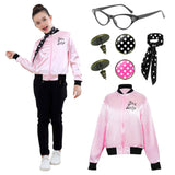 Déguisement Enfant Fille Grease 1950s Pink Ladies Tenue Costume Ver.B