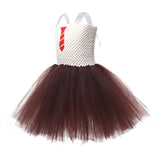 Déguisement Enfant Film Vice-Versa 2(2024) Colère Tutu Robe Brune Costume d'Halloween