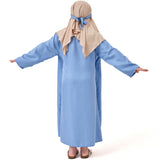 Déguisement Enfant Grand-père Arabe Tenue Bleue Costume d'Halloween