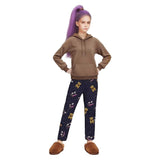 Déguisement Enfant Huntrix Rumi Mira Zoey Pyjama Costume pour Halloween Carnaval