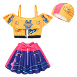 Déguisement Enfant KPop Demon Hunters Huntrix Rumi Maillot de Bain Costume