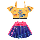Déguisement Enfant KPop Demon Hunters Huntrix Rumi Maillot de Bain Costume