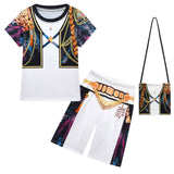 Déguisement Enfant Kpop Demon Hunters Rumi Mira Zoey Pyjama Golden Costume d'Halloween