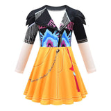 Déguisement Enfant KPop Demon Hunters Rumi Mira Zoey Robe+Pantalon+Sac Costume en 3pcs