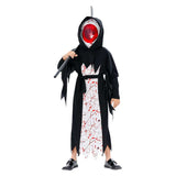 Déguisement Enfant L'Œil du Diable Tenue Noire Costume d'Halloween