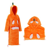 Déguisement Enfant Pyjama Citrouille Orange pour Halloween