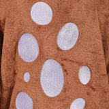 Déguisement Enfant Renne Pyjama de Noël Costume Brune