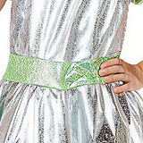 Déguisement Enfant Robe d'Alien Argentée Costume