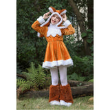 Déguisement Enfant Robe Renard Jaune pour Halloween