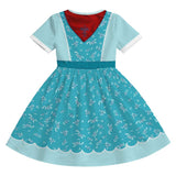 Déguisement Enfant Stranger Things Saison 5 Holly Wheeler Robe Bleue Costume