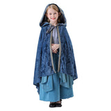 Déguisement Fille The Lord of the Rings Arwen Robe+Cape Bleue Costume d'Halloween