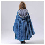 Déguisement Enfant The Lord of the Rings Arwen Robe+Cape Bleue Costume d'Halloween