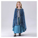 Déguisement Enfant The Lord of the Rings Arwen Robe+Cape Bleue Costume d'Halloween
