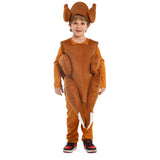 Déguisement Enfant Turkey Dinde Costume Sans Chapeau pour Thanksgiving Day