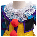 Déguisement Enfant TV It 1990 Pennywise Robe Jaune Cosplay Costume