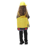 Déguisement Enfant Véhicule d'Ingénierie Tenue Jaune et Grise Costume d'Halloween
