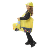 Déguisement Enfant Véhicule d'Ingénierie Tenue Jaune et Grise Costume d'Halloween