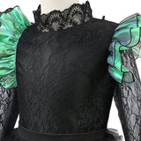 Déguisement Enfant Wicked Elphaba Robe Noir Costume Pour Halloween Carnaval
