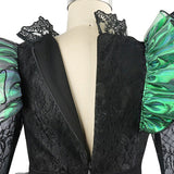 Déguisement Enfant Wicked Elphaba Robe Noir Costume Pour Halloween Carnaval