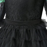 Déguisement Enfant Wicked Elphaba Robe Noir Costume Pour Halloween Carnaval