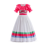 Déguisement Enfant Zombies 4 Addison Robe Blanche et Rose Costume d'Halloween