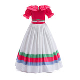 Déguisement Enfant Zombies 4 Addison Robe Blanche et Rose Costume d'Halloween