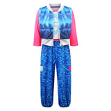 Déguisement Enfant Zombies 4 Addison Tenue Bleue Costume d'Halloween