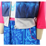  Déguisement Enfant Zombies 4 Addison Tenue Bleue Costume d'Halloween