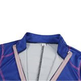 Déguisement Femme Combinaison Bleue Cyber Bunny Costume pour Halloween