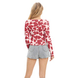 Déguisement Femme Haut Sexy Imprimé Cœur Pour La Saint-Valentin Costume