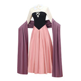 Déguisement Femme La Belle au Bois Dormant Aurora Robe Rose Costume