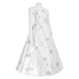 Déguisement Femme Princesse Malgré Elle Robe Blanche Costume d'Halloween