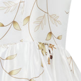 Déguisement Femme Princesse Malgré Elle Robe Blanche Costume d'Halloween