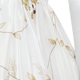 Déguisement Femme Princesse Malgré Elle Robe Blanche Costume d'Halloween