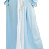 Déguisement Femme Robe Bleue de Vierge Marie Costume