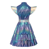 Déguisement Femme Robe de Robot à Intelligence Artificielle Costume pour Noël