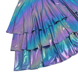 Déguisement Femme Robe de Robot à Intelligence Artificielle Costume pour Noël