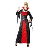 Déguisement Femme Robe Rouge de Vampire Costume