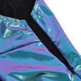 Déguisement Femme Robe Spatiale Métallique Futuriste Costume pour Halloween