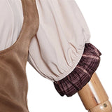 Déguisement Femme Shiba Maid Robe Marron Mignonne pour Halloween Carnaval