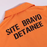 Déguisement Femme Uniforme de Prison Orange Costume d'Halloween