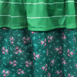 Déguisement Fille Bonnie Film Robe Verte Enfant avec Chaussettes pour Halloween
