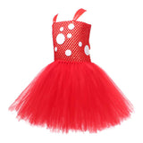 Déguisement Fille Champignon Mushroom Rouge TuTu Robe Costume