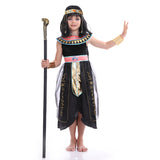 Déguisement Fille Cléopâtre d'Egypte Costume Noir pour Halloween