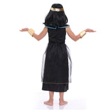 Déguisement Fille Cléopâtre d'Egypte Costume Noir pour Halloween